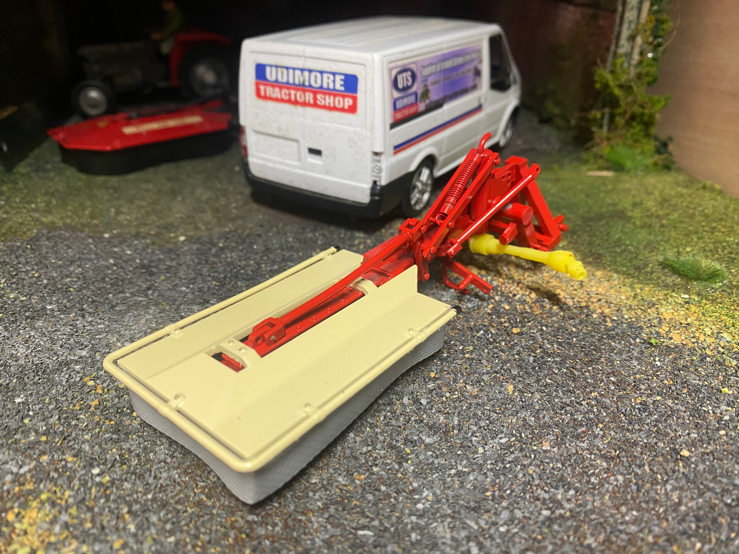 PZ CM165 drum mower Scratch Built 1:32 scale