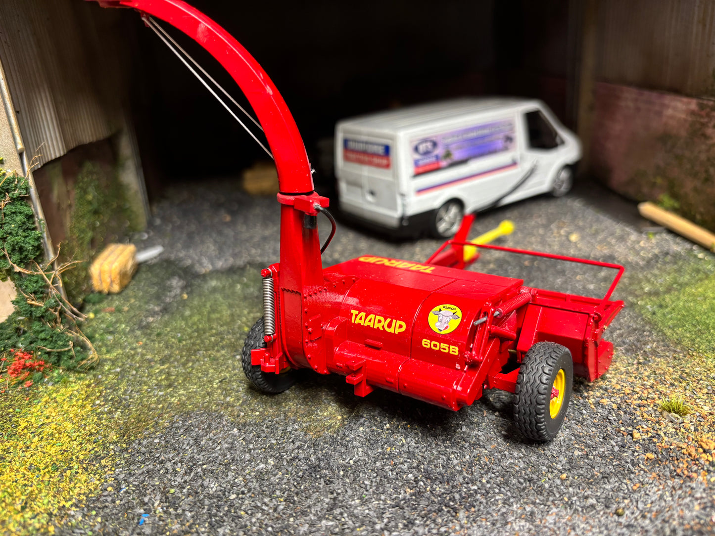 Taarup 605b Scratch built trailed Forage harvester 1:32 scale