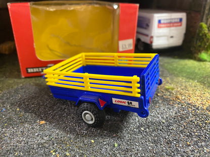 9413 Vintage RARE Blue Logic Trailer 1:32 scale boxed