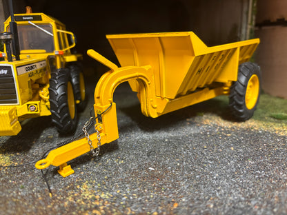 Industrial County 1184 Tractor with Shawnee Poole trailer set Conversion 1:32 scale