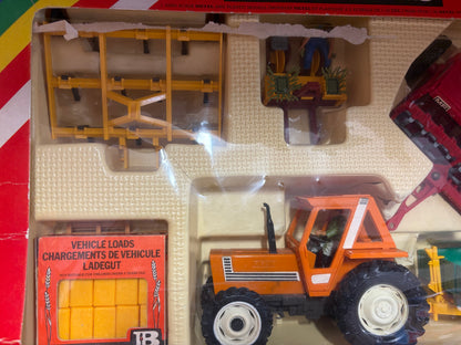 9591 Vintage Britains Fiat Tractor and Implement set 1:32 scale boxed VERY RARE