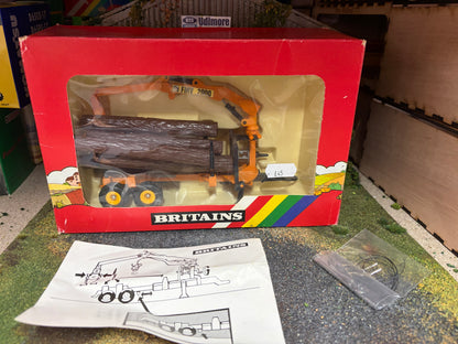 Britains VINTAGE Log Transporter Trailer 1:32 scale boxed obsolete 9533