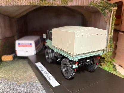 Weise Toys Unimog 406 (U84) closed hood NEW boxed in 1:32 scale Mercedes Benz