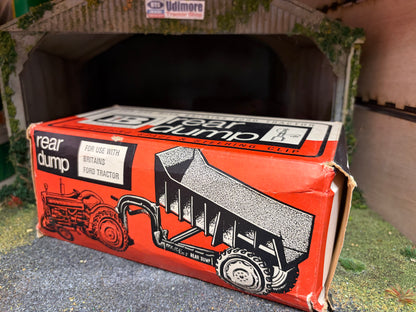 Vintage Britains Shawnee Poole Trailer Early Version Narrow Wheels 1:32 Scale Boxed Obsolete - 9629