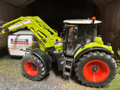 RARE Wiking Claas Arion 640 tractor with FL150 front loader 1:32 scale Boxed OBSOLETE