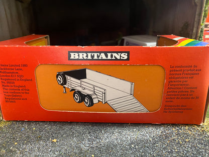 9553 Vintage Salop low loader trailer 1:32 scale boxed