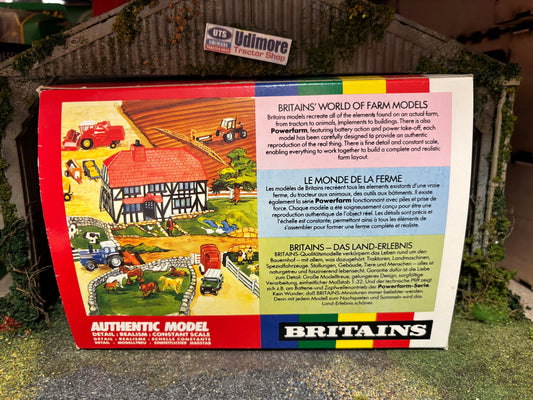 9577 Vintage Britains Massey Ferguson MF 130 Seed Drill 1:32 scale obsolete