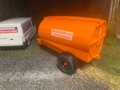 Scratch built Howard 250 mk 1  Rotaspreader scale 1:32 scale 2nd VERSION Manure muck