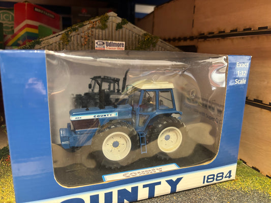 Limited Edition 105 of 200 Universal Hobbies County 1884 Q Cab tractor BOXED 1.32 scale ULTRA RARE