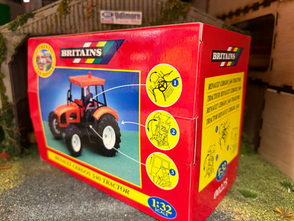 Vintage Britains Renault Cergos 340 Tractor 1:32 Scale Boxed Obsolete - 00225