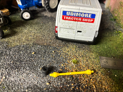 04504 PTO Shaft 49mm Gimbal plus protective cover Artisan32 Tractor farm machinery 1:32 scale