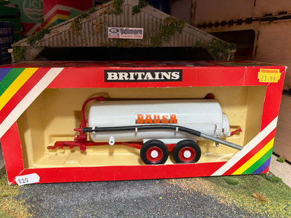 9563 Vintage Britains Bauer Vacuum Slurry Tanker 1:32 scale Rainbow Box