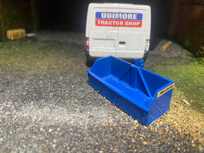 Hand made Blue Fleming Transport Box 1:32 scale