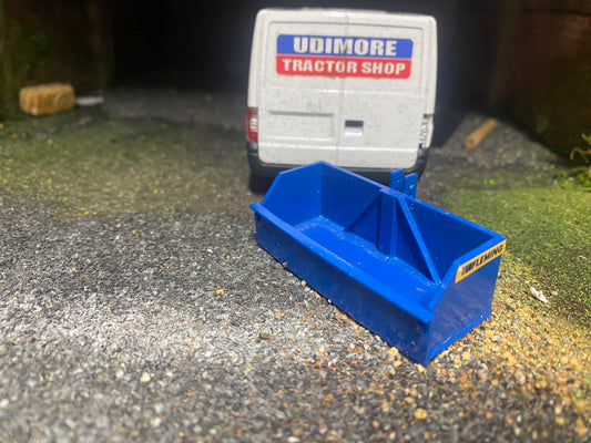 Hand made Blue Fleming Transport Box 1:32 scale