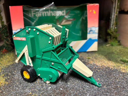 Vintage Britains Farm Hand Round Baler 1:32 scale Obsolete 9532