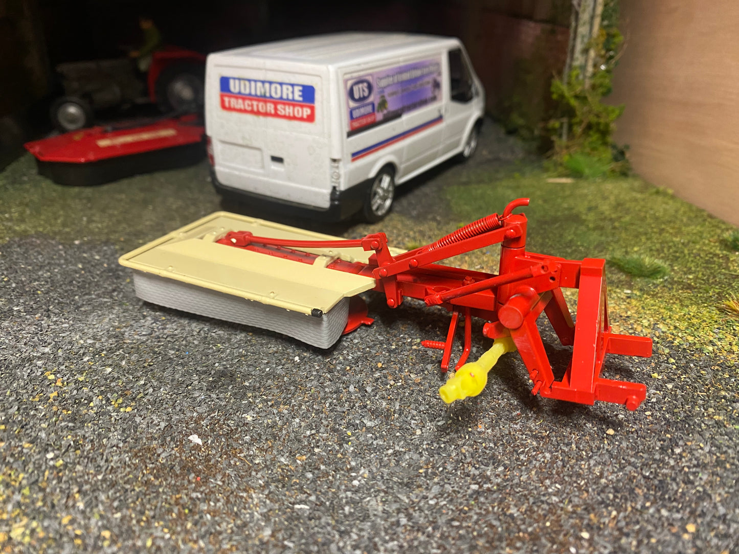 PZ CM165 drum mower Scratch Built 1:32 scale