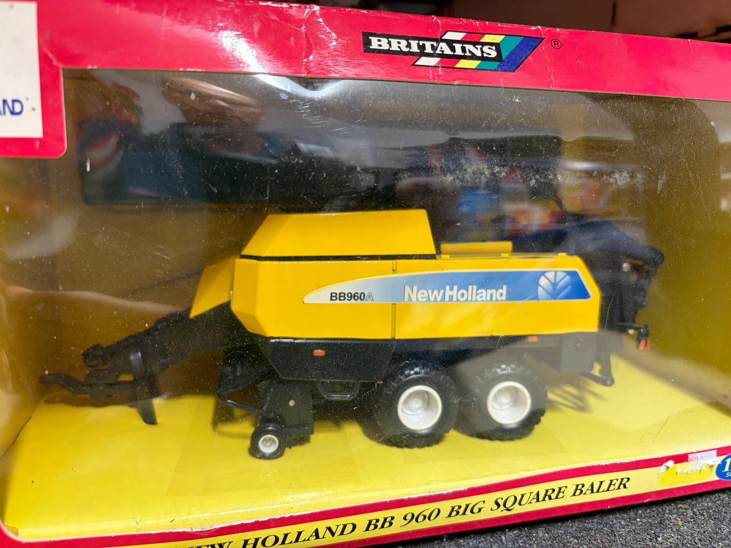 Vintage Britains New Holland BB960A Big Square Baler 42171 Original Box Obsolete Rare 1:32 Scale