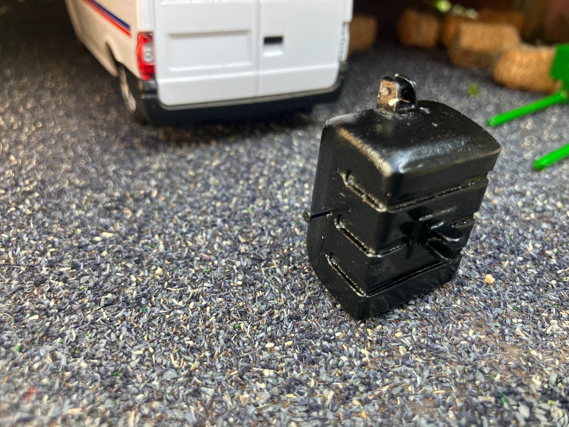 Agrium Models Tractor Black Front Weight 1:32 scale Image 6