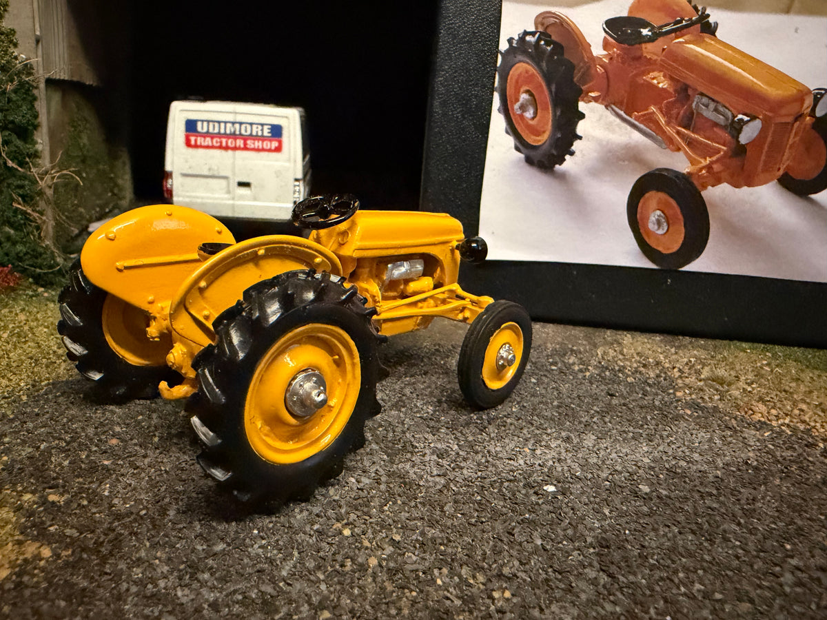 Scratch Built Yellow Ferguson 30 TE-20 Tractor 1:32 Scale – Boxed Handbuilt Metal Model