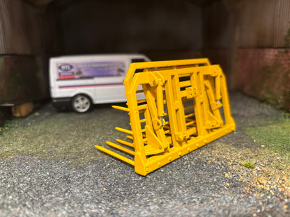 MoneyCarrie Engineering Push pull Buck Rake 3 point linkage fitting version 1:32 scale Scratchbuilt