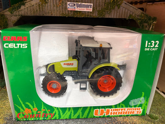 RARE Universal Hobbies UH2209 CLAAS Celtis 446 Tractor 1st Country Box Version 1:32 – Boxed Obsolete