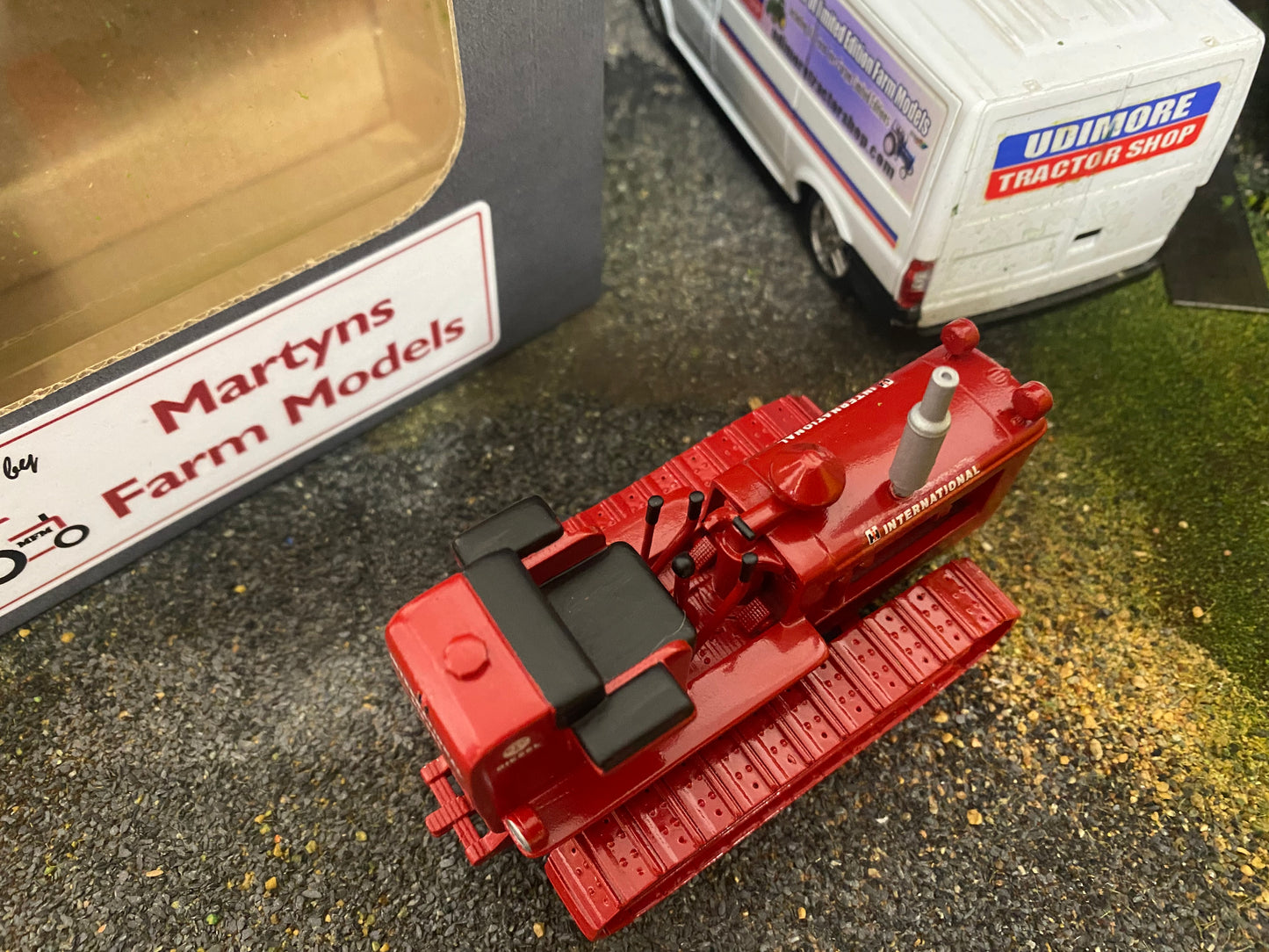 Scratch Built International BTD-6  Crawler Tractor Conversion MFM 1:32 scale