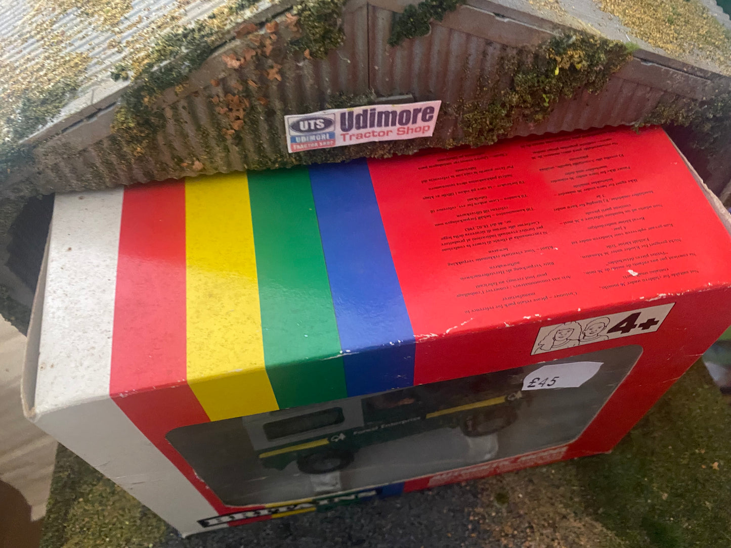 Britains Forest Enterprise Forestry Land rover  1:32 scale  obsolete 5986