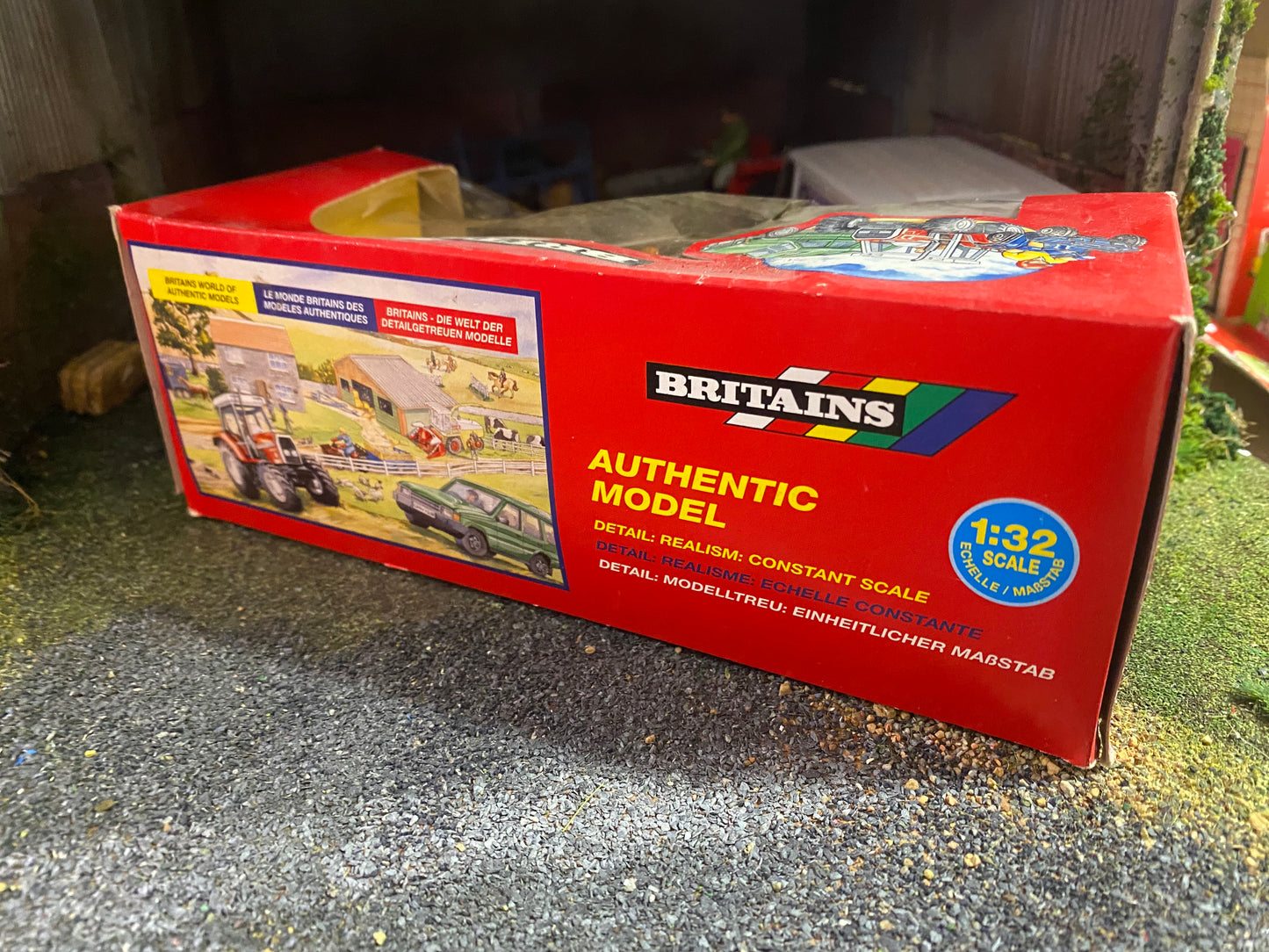 9575 Vintage Britains Maschio harrow cultivator 1:32 scale obsolete