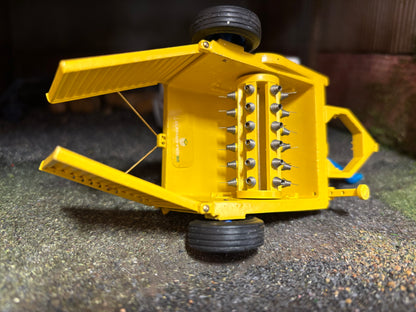 Hand made Bamford Wuffler Hay Turner 1:32 scale STUNNING