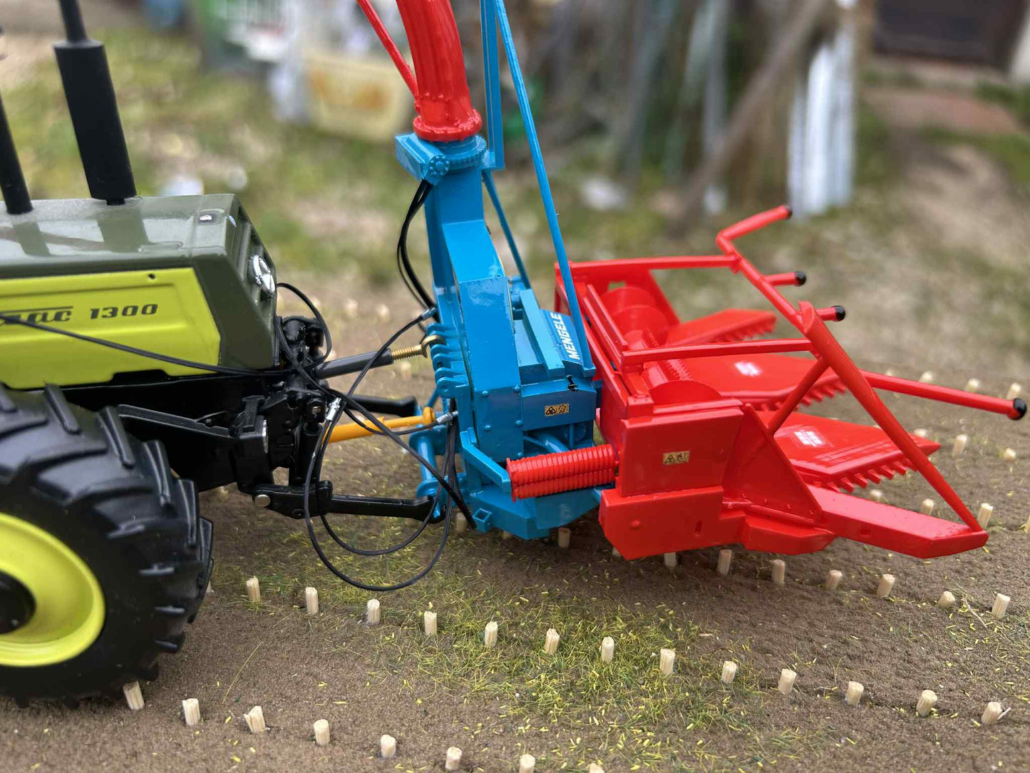 PRE ORDER Mengele SH 30H Trailed Forage Harvester Grass & Corn/Maize Pick ups Scratch built COLLECTION ONLY 1:32 scale