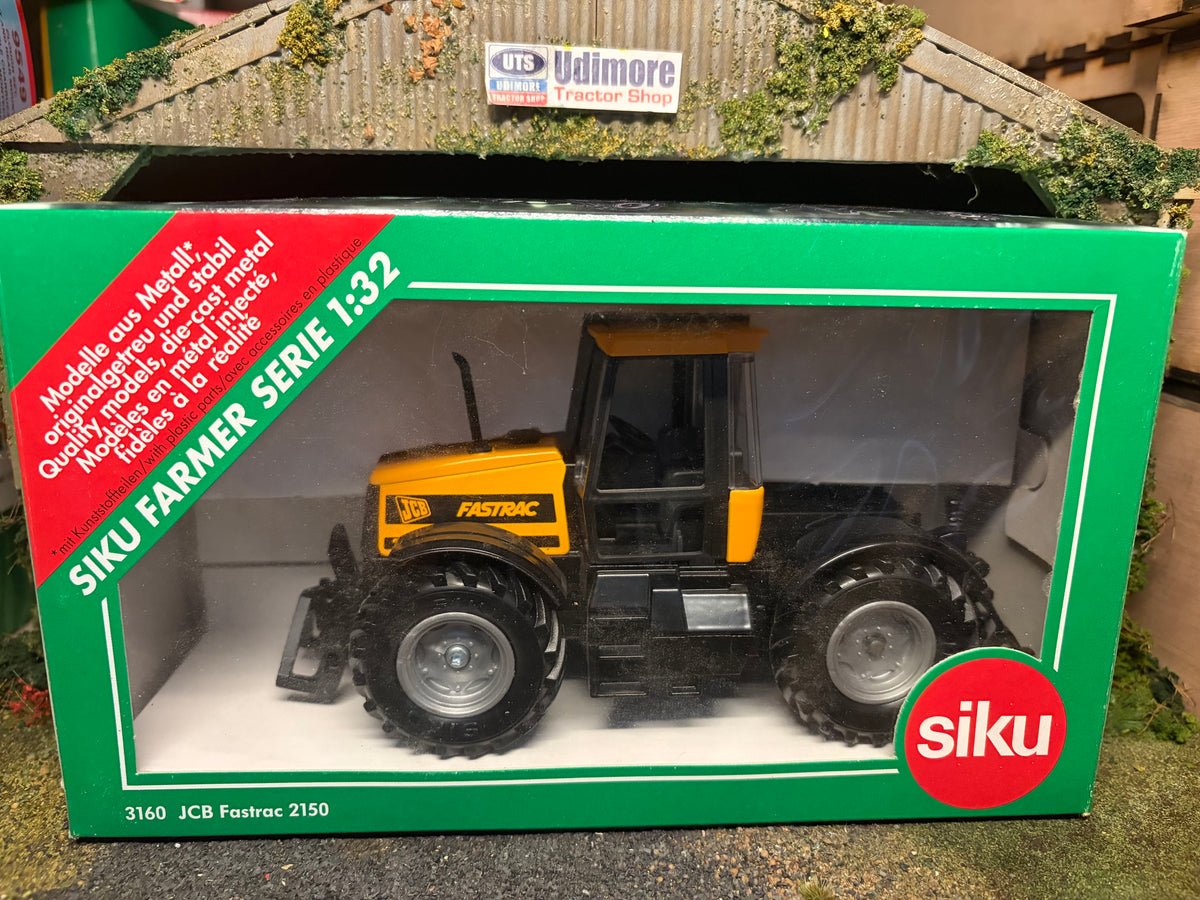 RARE Siku JCB 2150 Fastrac Tractor 3160 – 1:32 Scale Boxed