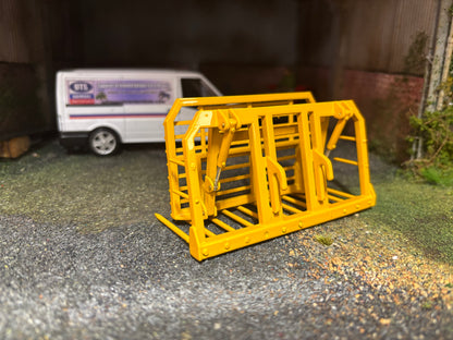 MoneyCarrie Engineering Push pull Buck Rake Britains JCB 416, 419 420 fitting version 1:32 scale Scratchbuilt