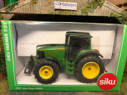 RARE Siku John Deere 6920S Tractor 3252 – 1:32 Scale Boxed Obsolete