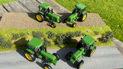 MAP Miniagripassion John Deere 4040 4WD Mk 2 tractor UK spec, scratch-built 1:32 scale, collection-only, outdoor display