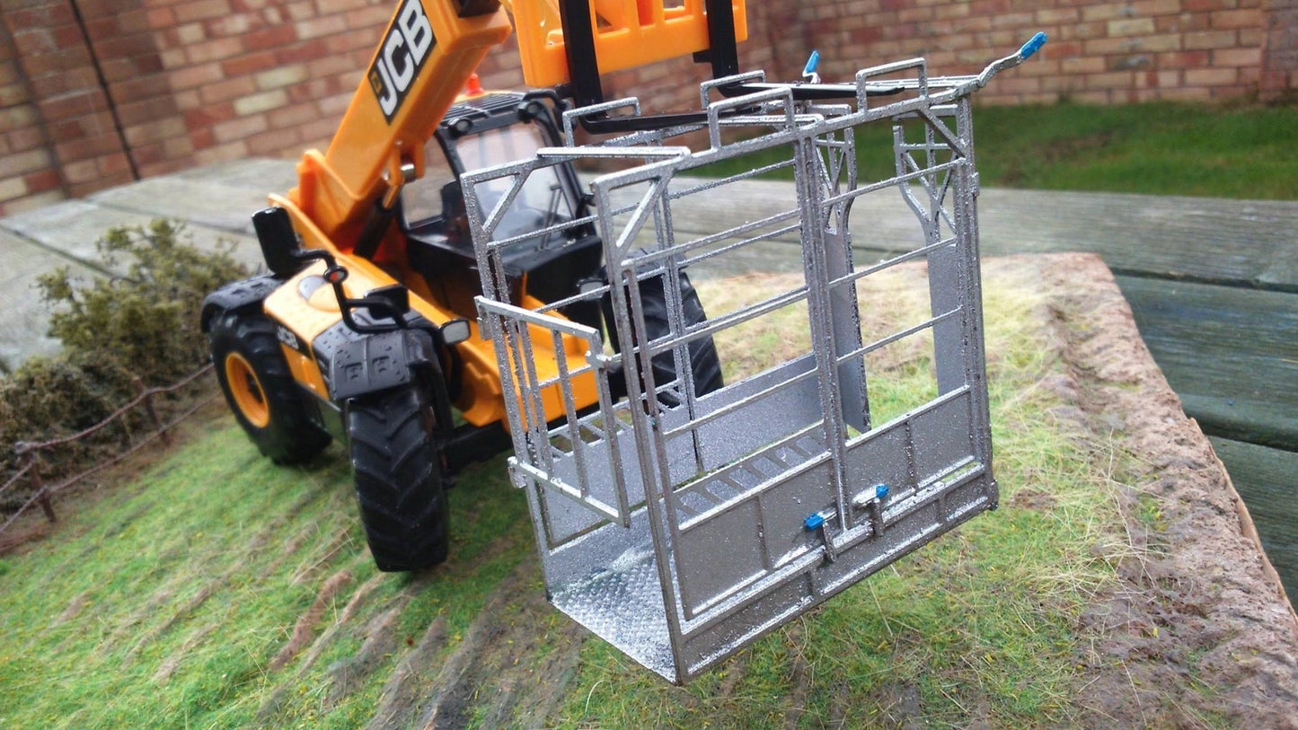 BLR Models Laser cut BRASS Scratch built Cattle Crushes 1:32 scale Galvanised Image 6