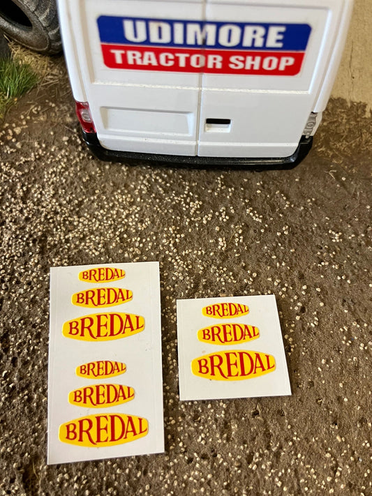 Bredal spreaders farm machinery 9 x High quality Professional Pre cut vinyl huge pack decals farm machinery decals Image