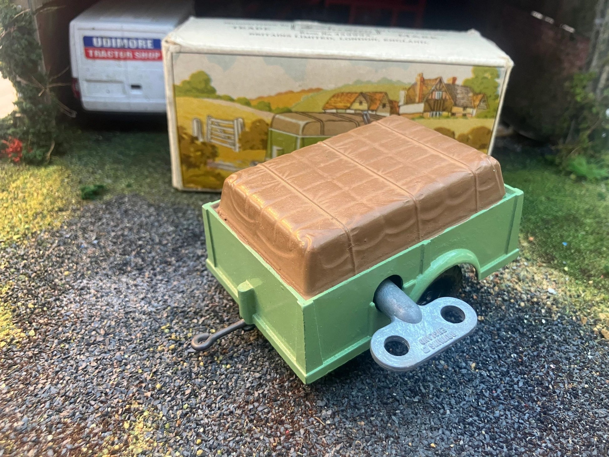Britains CLOCKwork Trailer 1:32 scale boxed 2041 Image
