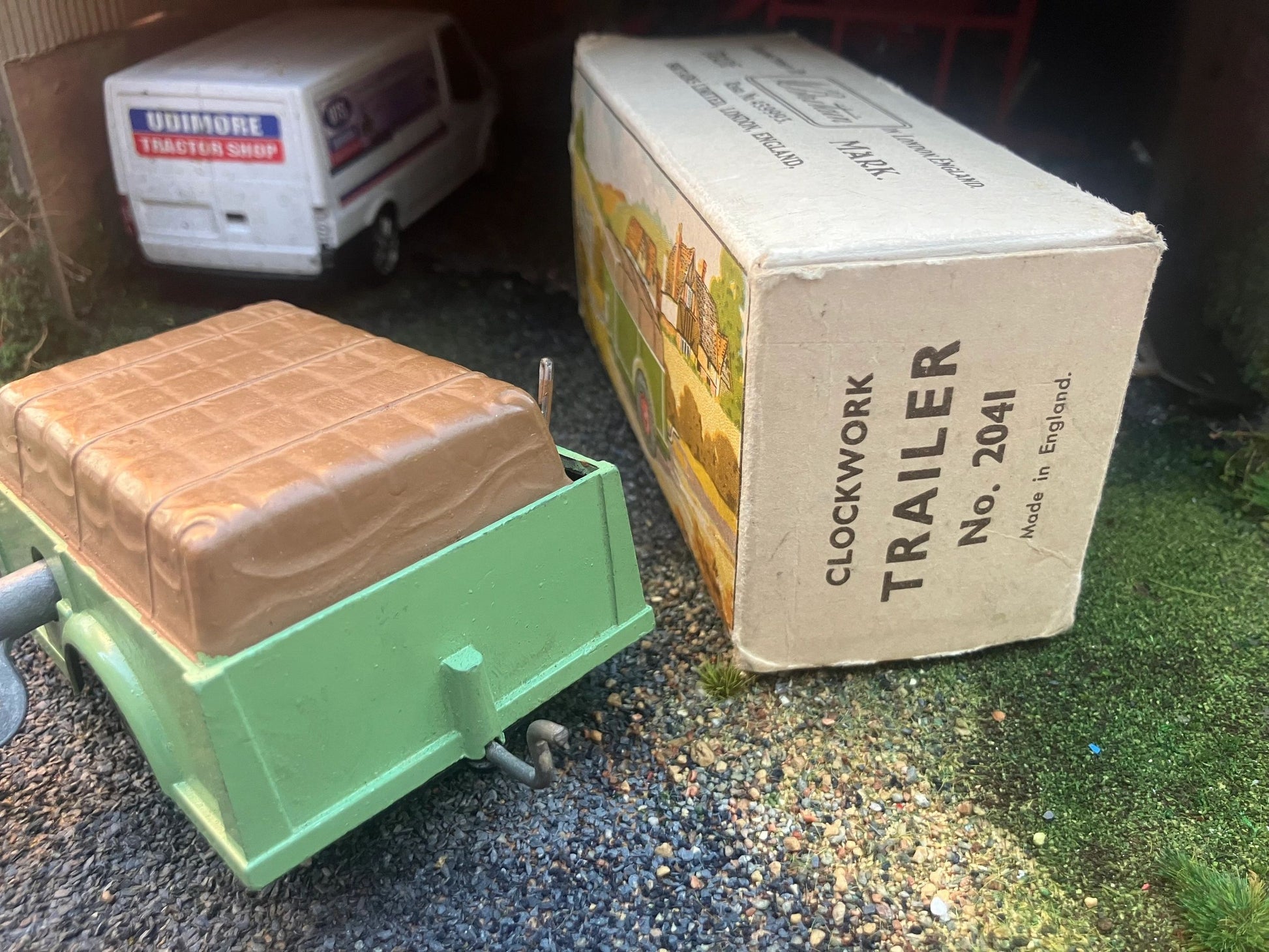 Britains CLOCKwork Trailer 1:32 scale boxed 2041 Image 3