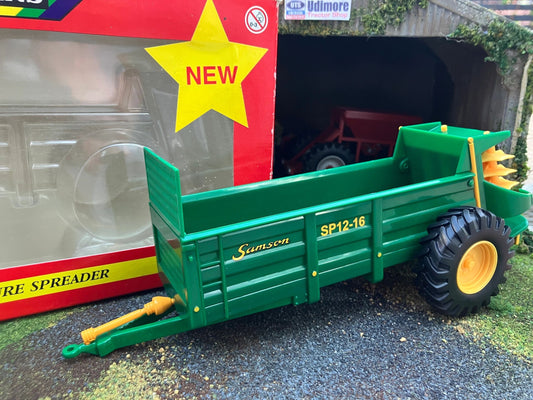 Britains Samson SP12-16 Manure Muck Spreader 1:32 scale boxed 40528 Image