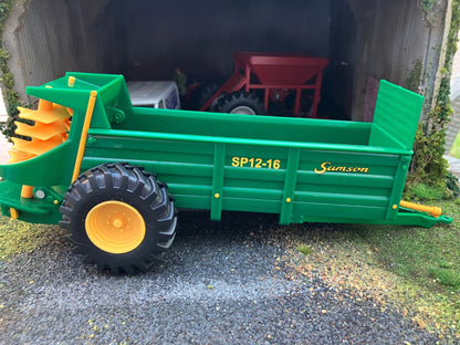 Britains Samson SP12-16 Manure Muck Spreader 1:32 scale boxed 40528 Image 6