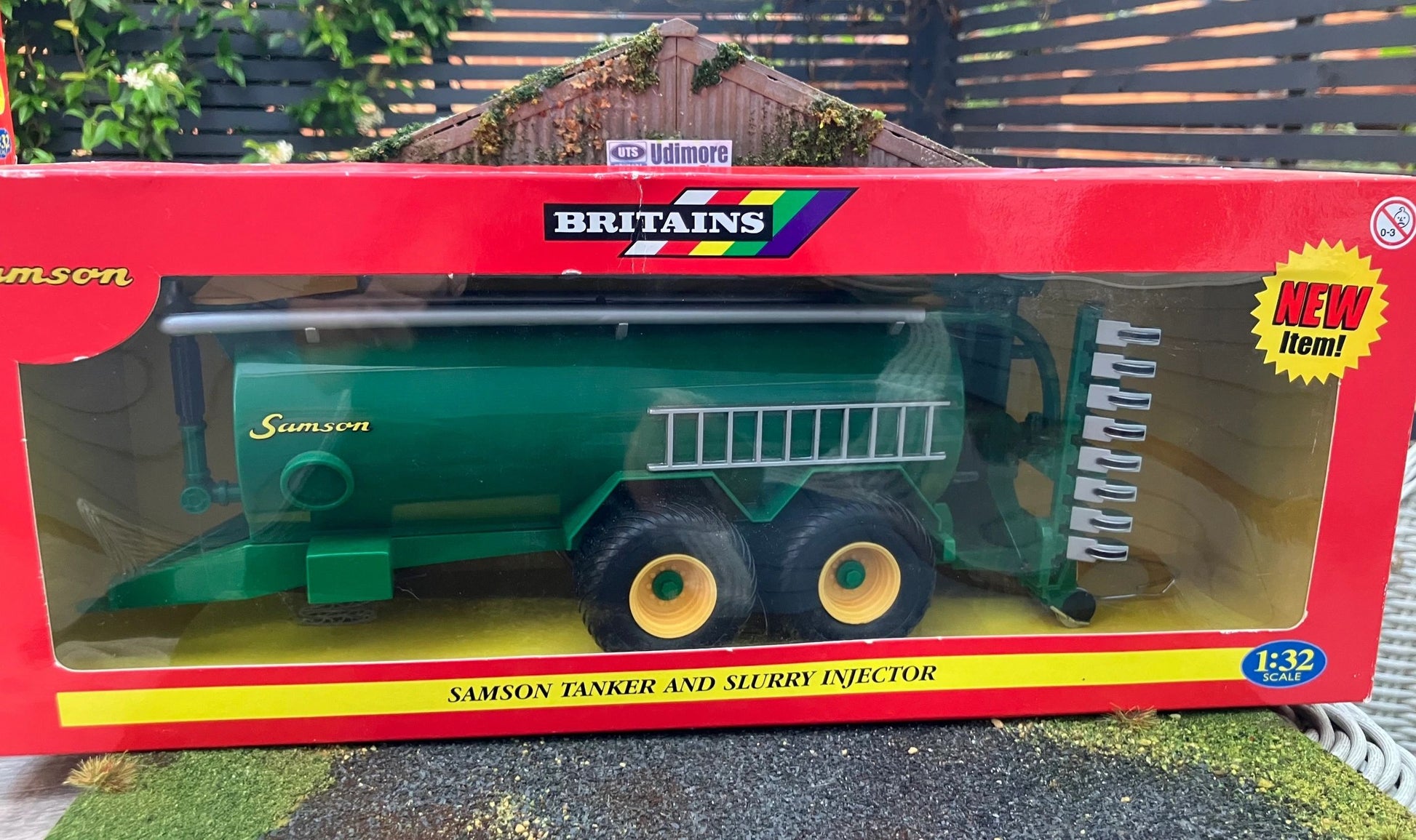 Britains Samson Slurry Tanker and Slurry Injector 1:32 scale boxed 40718 Image 2