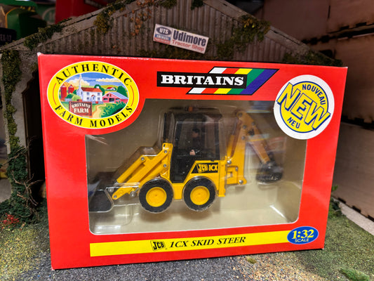 Britains JCB 1CX SKid Steer 1:32 scale boxed VINTAGE Obsolete 09453