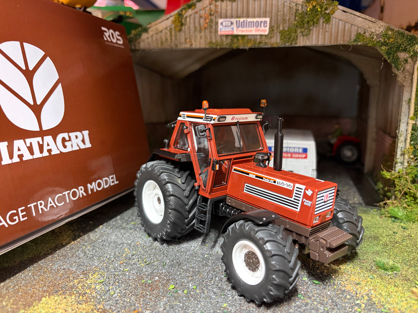 FIat 160-90 DT Turbo Tractor 1:32 scale ROS special box