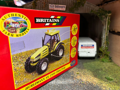 00038 Britains Hurlimann SX 1500 Tractor in original  Box obsolete VINTAGE