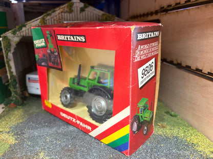 Vintage Britains Deutz DX92 Tractor 9526 Original rare Rainbow Box Obsolete 1:32 Scale (1985)