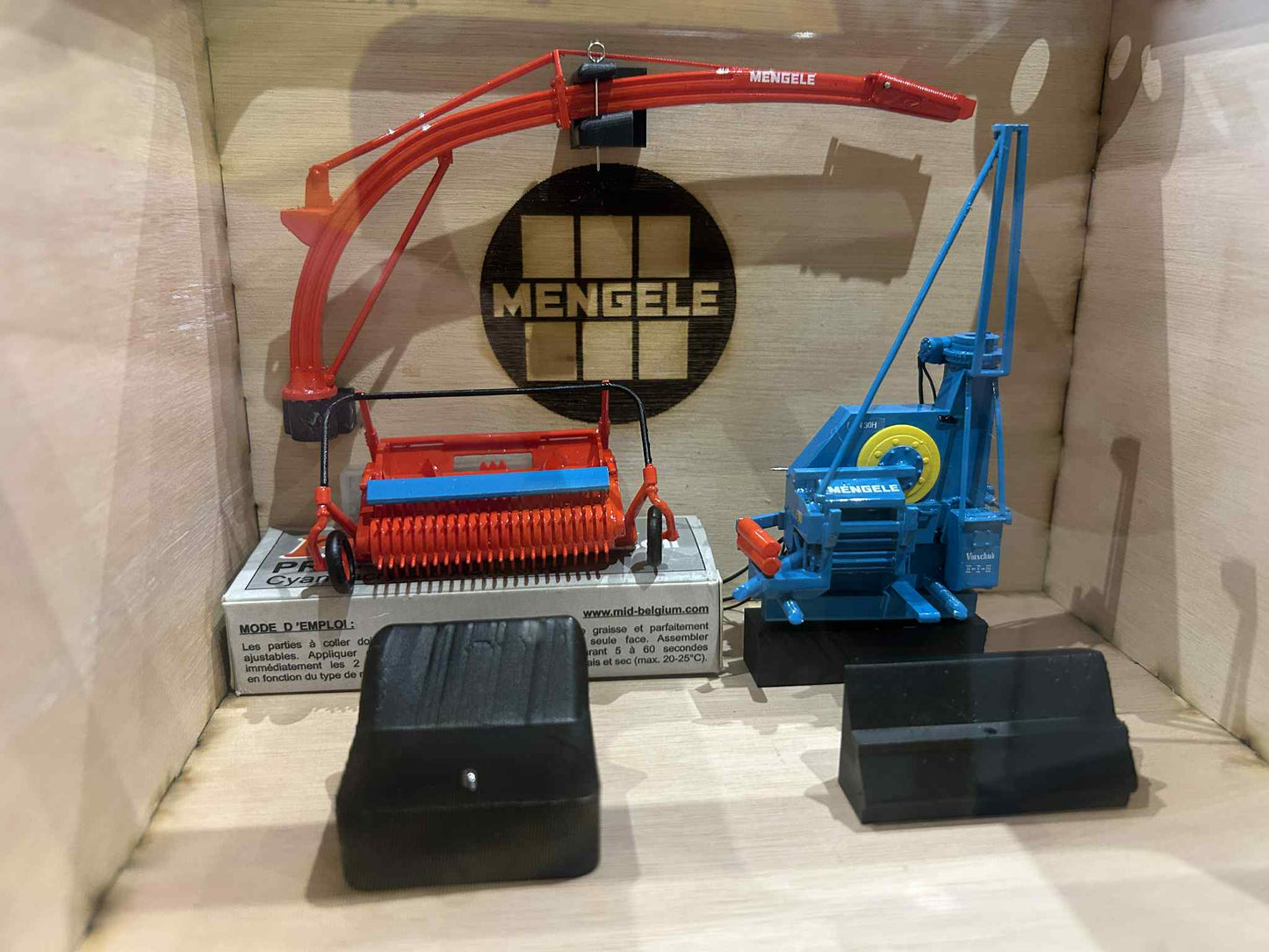 PRE ORDER Mengele SH 30H Trailed Forage Harvester Grass Pick up header Scratch built COLLECTION ONLY 1:32 scale