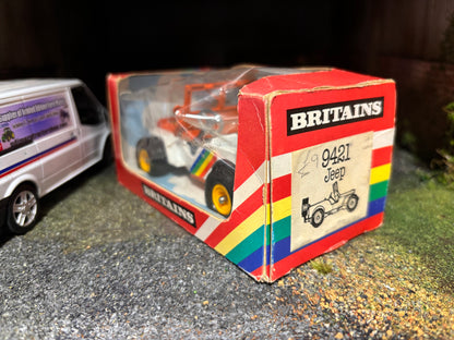 Britains Jeep 1:32 scale obsolete 9421