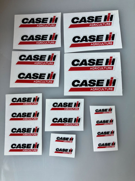 CASE IH 1:32 scale High quality vinyl 20 decals x Agricultural Tractor trailer farm machinery decals Image 2