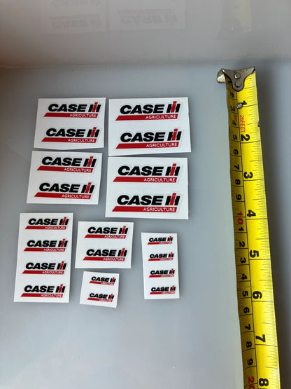 CASE IH 1:32 scale High quality vinyl 20 decals x Agricultural Tractor trailer farm machinery decals Image 3