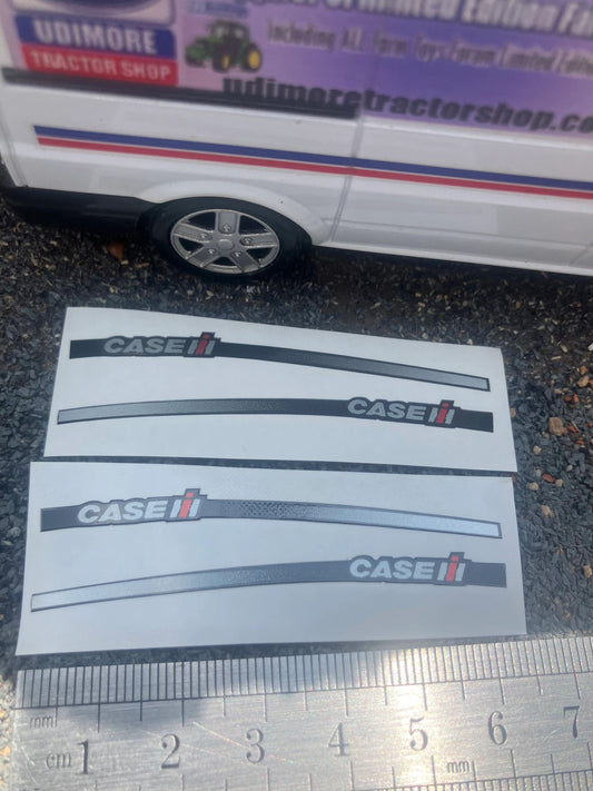 CASE IH 1:32 scale High quality vinyl Agricultural Tractor trailer farm machinery decals Image